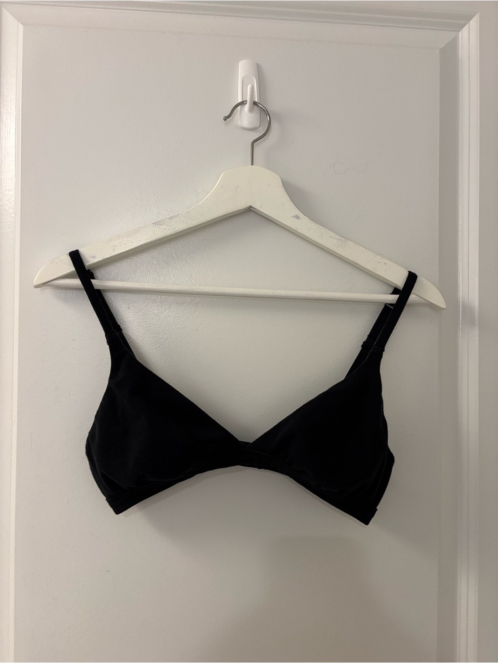 SKIMS Black Triangle Bralette